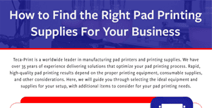 How to Find the Right Pad Printing Supplies For Your Business